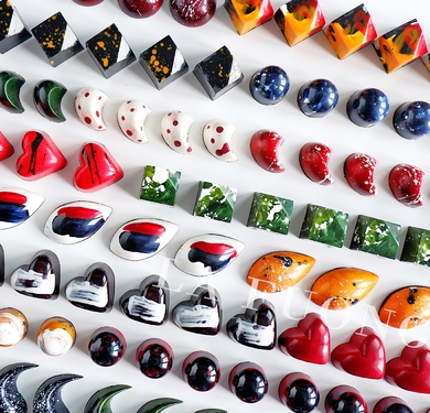 kẹo Chocolate Bonbon 6 vị nhân chảy