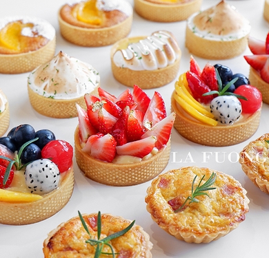 4 loại bánh Tart mặn & ngọt