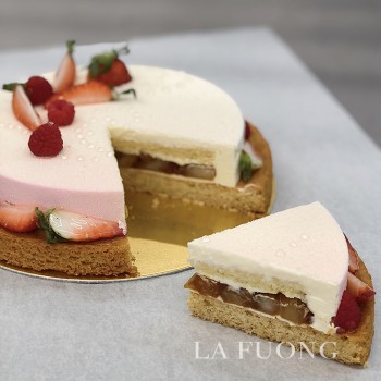 Tart phô mai tươi ricotta & công thức nhân quả lê caramel